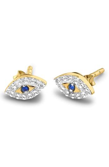 Women's Missoma Evil Eye Stud Earrings