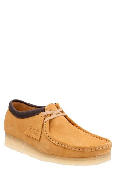 Men's Clarks Originals 'wallabee' Moc Toe Derby .5 M - Brown (online Only)