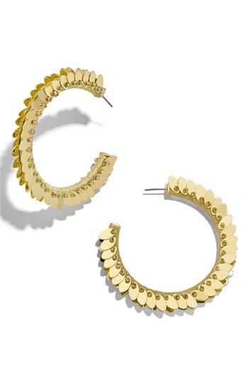Women's Baublebar Fiona Hoop Earrings