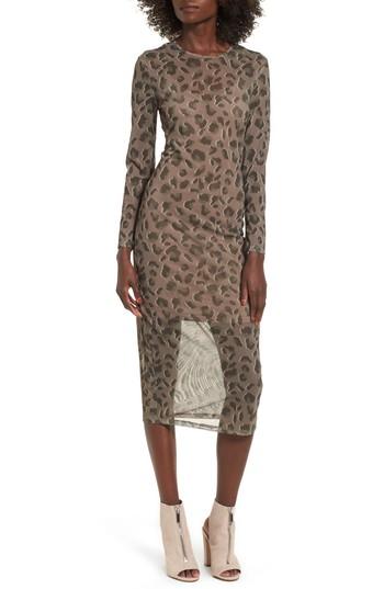 Women's Supertrash Dune Mesh Midi Dress