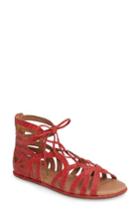 Women's Gentle Souls 'break My Heart 3' Cage Sandal M - Red