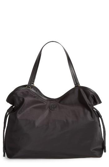 Tory Burch Scout Nylon Tote - Black