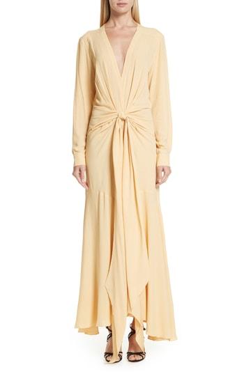Women's Jacquemus La Robe Viavelez Dress Us / 36 Fr - Yellow