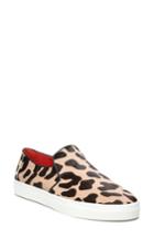 Women's Diane Von Furstenberg Budapest Genuine Calf Hair Slip-on Sneaker M - Beige