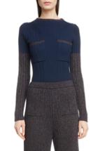 Women's Vince One Shoulder Slit Pullover Sweater