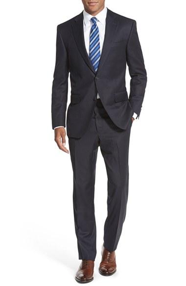 Men's Peter Millar Classic Fit Check Wool Suit