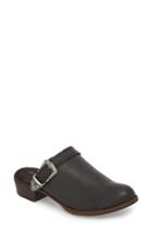 Women's Minnetonka Billie Buckled Clog M - Black