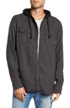 Men's Vans Never Mind Hooded Zip Shirt Jacket