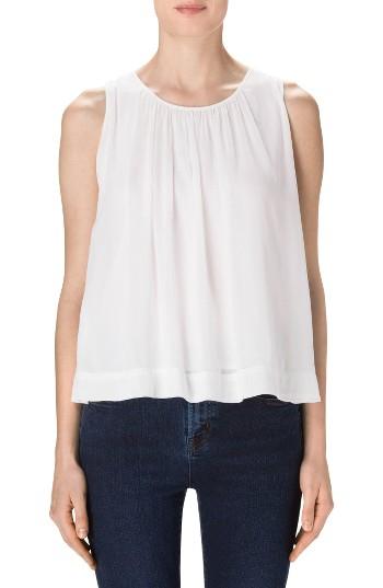 Women's J Brand Isla Sleeveless Blouse - White