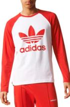 Men's Adidas Logo Graphic T-shirt, Size - White