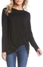 Women's Karen Kane Twist Top - Black