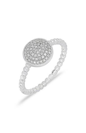 Women's Carriere Pave Diamond Disc Ring (nordstrom Exclusive)