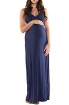 Women's Tart Maternity 'lynelle' Maternity Maxi Dress - Blue