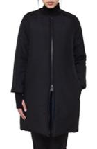 Women's Akris Reversible Techno Puffer Coat - Black