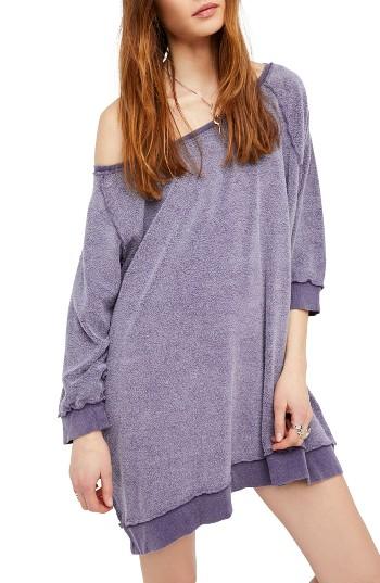 Women's Free People My Pullover Sweatshirt - Purple