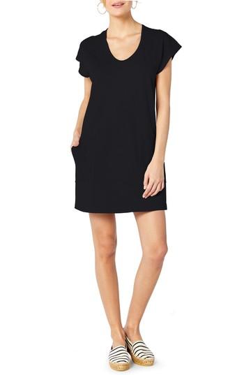 Women's Michael Stars Mesh Accent Dress - Black