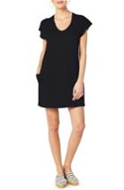Women's Michael Stars Mesh Accent Dress - Black