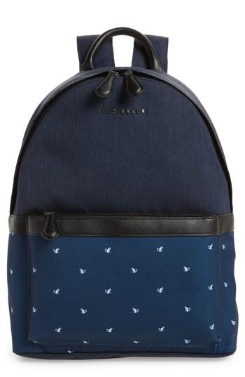 Men's Ted Baker London Mangoo Backpack - Blue