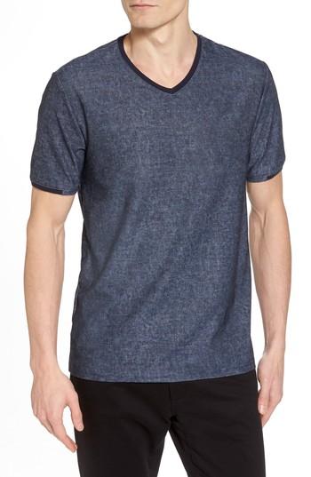 Men's Vince Camuto Slim Fit V-neck T-shirt - Blue