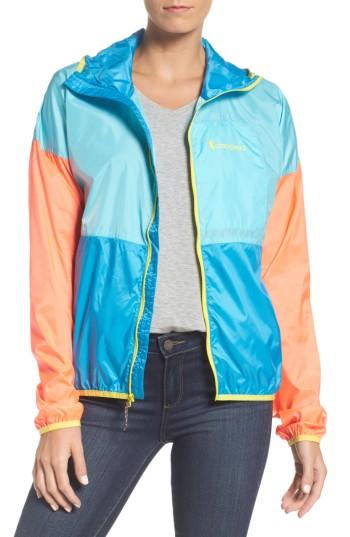 Women's Cotopaxi Teca Packable Water Resistant Windbreaker Jacket - Red