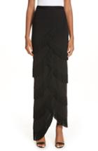 Women's Y/project Tiered Fringe Skirt - Black