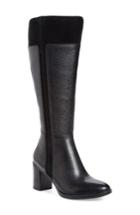 Women's Naturalizer Frances Knee High Wide Calf Block Heel Boot