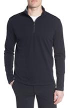Men's Greyson Tate Quarter Zip Pullover - Black