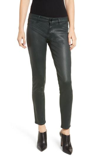 Women's Dl1961 Emma Coated Power Leggings - Green