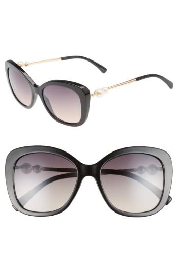 Women's Bp. 54mm Square Sunglasses - Black