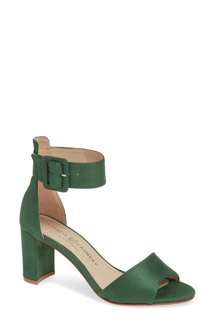 Women's Chinese Laundry Rumor Sandal M - Green