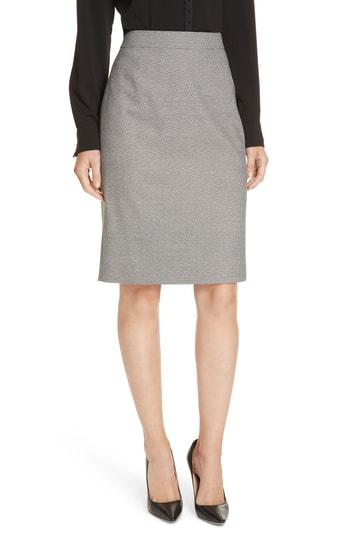 Women's Boss Virafia Suit Skirt - Black