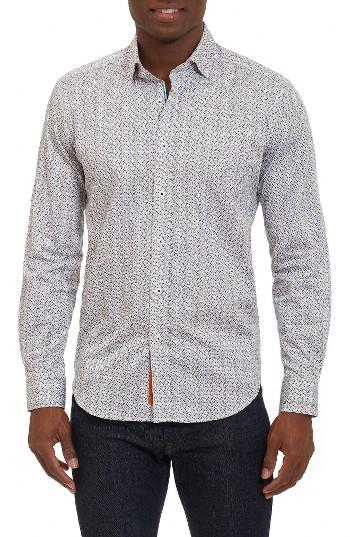 Men's Robert Graham Phillip Print Sport Shirt