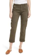 Women's Joie Embellished Cargo Pants - Green