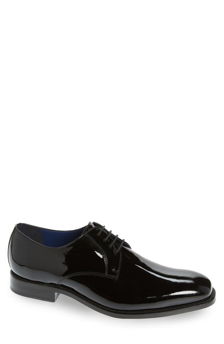 Men's Robert Talbott Alameda Plain Toe Derby .5 M - Black