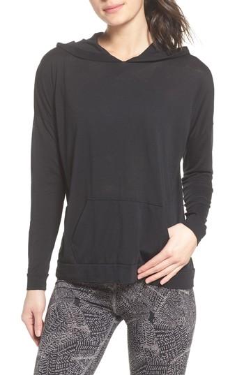 Women's Beyond Yoga Day Breaker Hoodie - Black