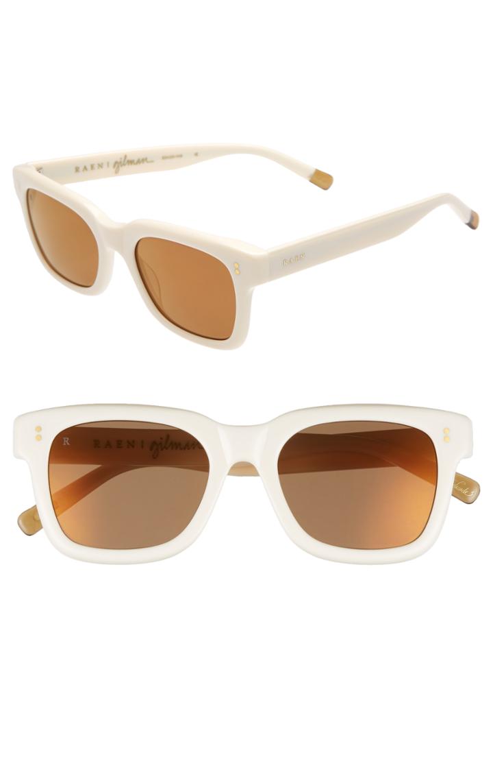 Men's Raen Gilman 52mm Mirrored Polarized Sunglasses -
