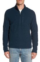 Men's Ibex Scout Jura Merino Wool Blend Quarter Zip Pullover, Size - Blue