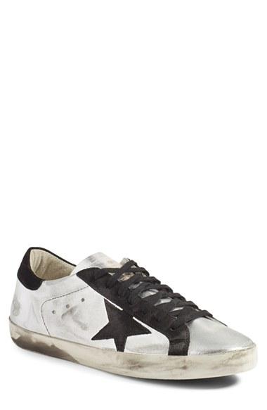 Men's Golden Goose 'superstar' Sneaker Eu - Metallic