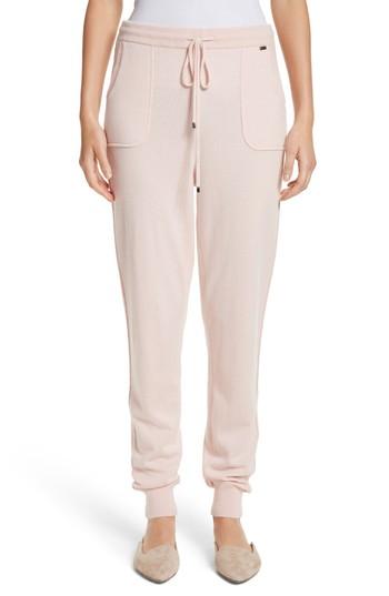 Women's St. John Collection Cashmere Jersey Knit Crop Pants