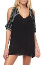 Women's O'neill Fran Tunic Cover-up - Black