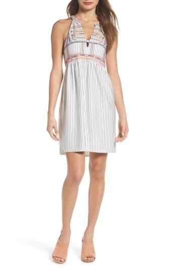 Women's Thml Embroidered Babydoll Dress - White