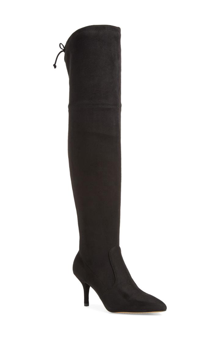 Women's Vince Camuto Ashlina Over The Knee Boot M - Black