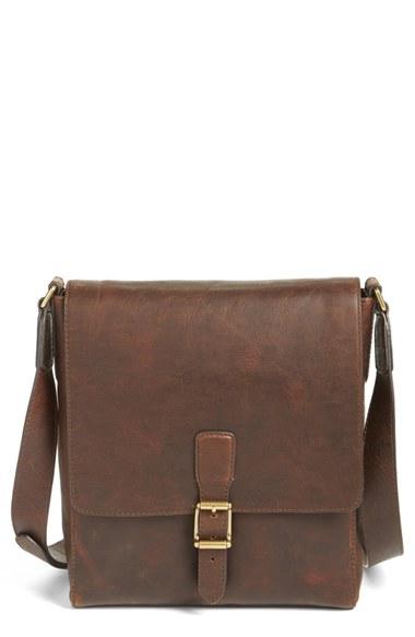 Men's Frye Logan Leather Crossbody Bag -