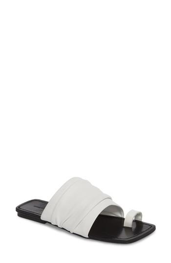 Women's Sigerson Morrison Toe Loop Sandal M - White
