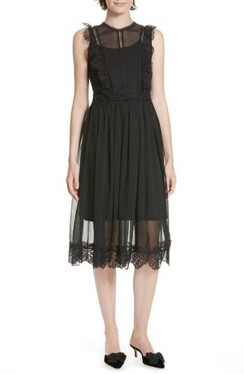 Women's Ted Baker London Porrla Midi Dress - Black
