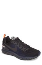 Men's Nike Air Zoom Pegasus 34 Shield Running Shoe .5 M - Black