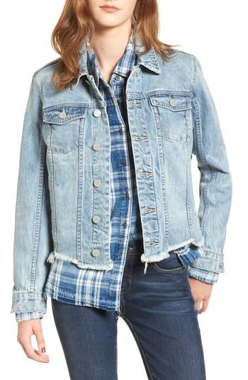 Women's Blanknyc Shark Bite Denim Jacket