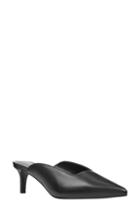 Women's Nine West Famille Mule .5 M - Black