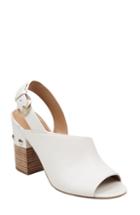 Women's Marc Fisher D Waleis Sandal, Size 5 M - Ivory