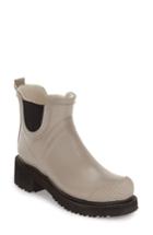 Women's Ilse Jacobsen 'rub 47' Short Waterproof Rain Boot Eu - Grey